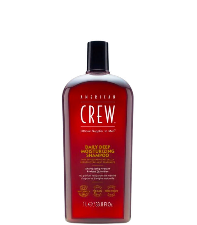 American Crew Daily Deep Moisturizing Shampoo, 1000 ml.