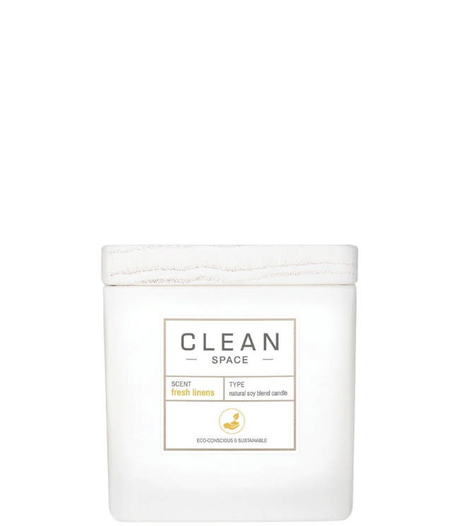 CLEAN Space Candle, Fresh Linens 227 g.