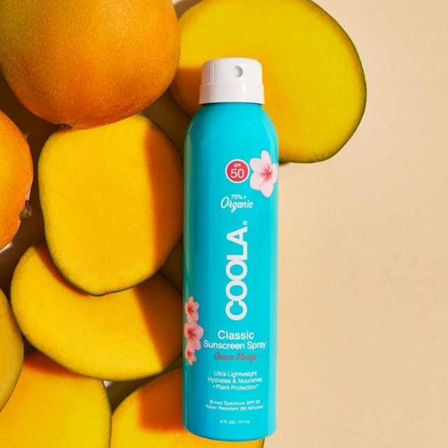 COOLA Classic Suncreen Spray Guava Mango SPF50, 177 ml.
