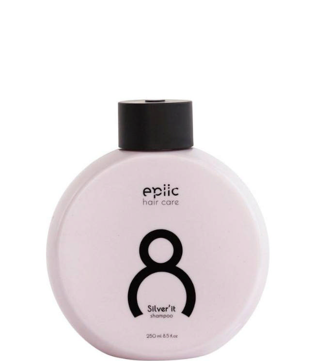 Epiic nr. 8 Silver'it Shampoo, 250 ml.