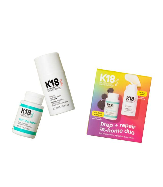 K18 Prep + Repair At-Home Duo