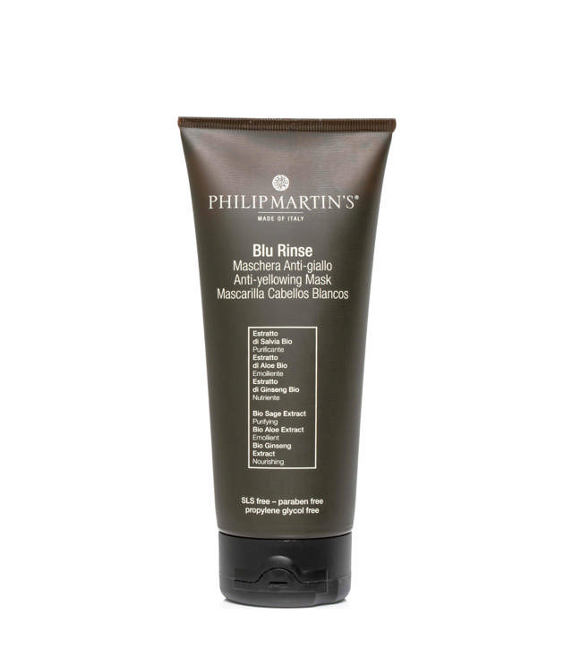 Philip Martins Blu Rinse Anti-yellowing Mask, 200 ml.