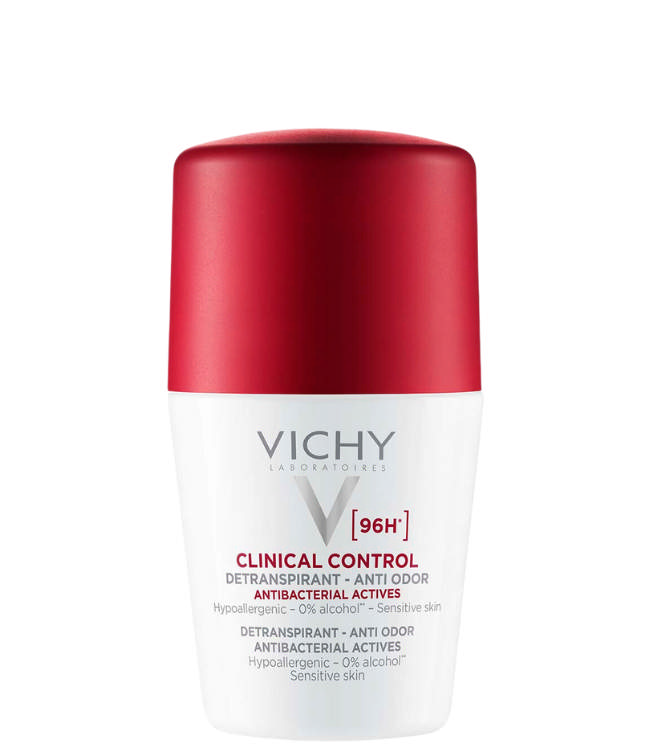 Vichy Clinical Control Deo Roll-on Antiperspirant 96h, 50 ml.